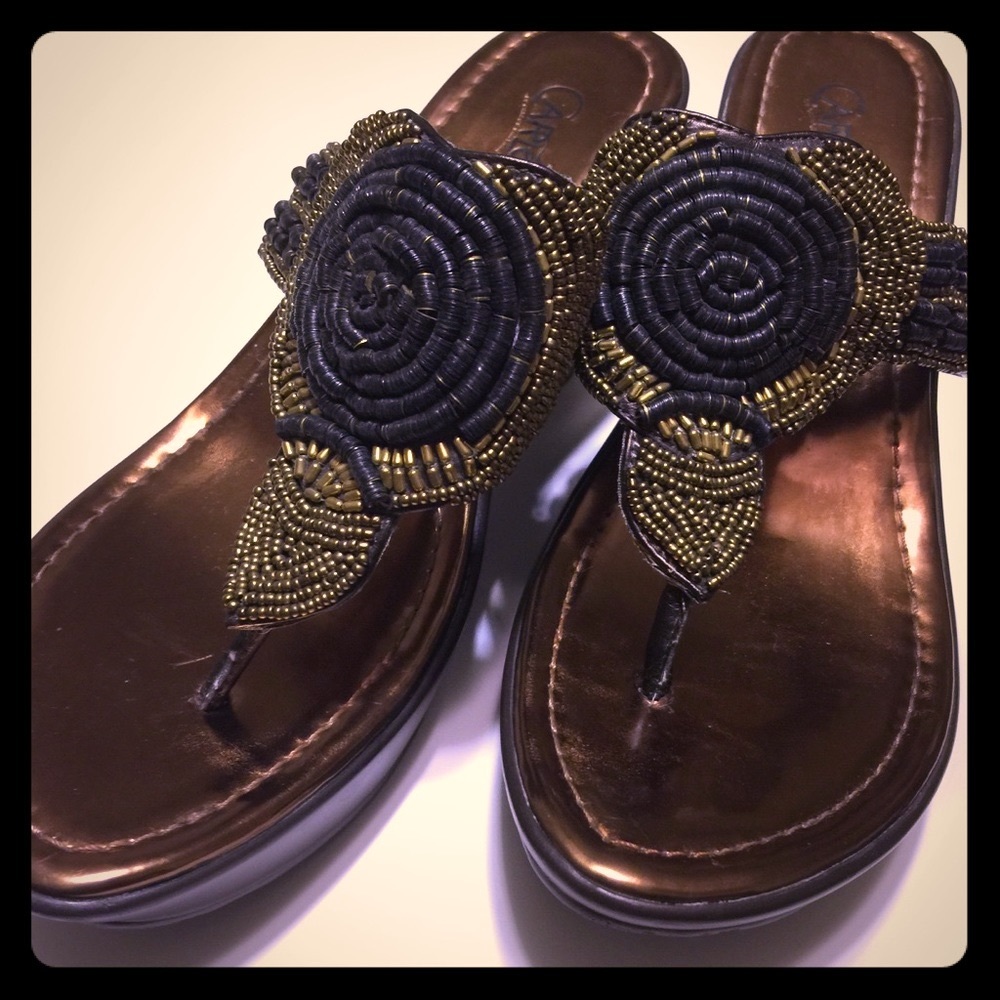 Carlos Santana Sandals Size 9